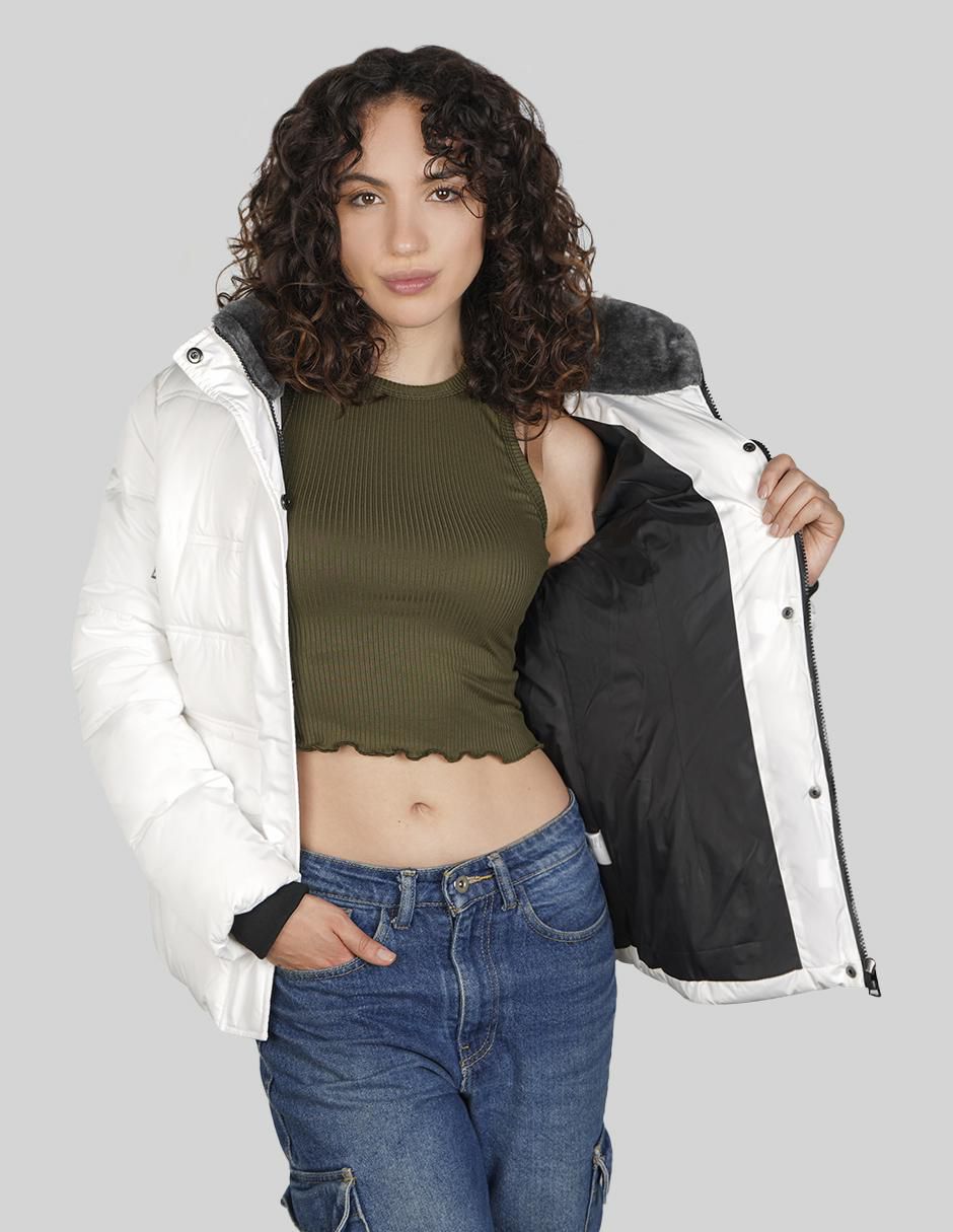 Chamarra acolchada para mujer 2