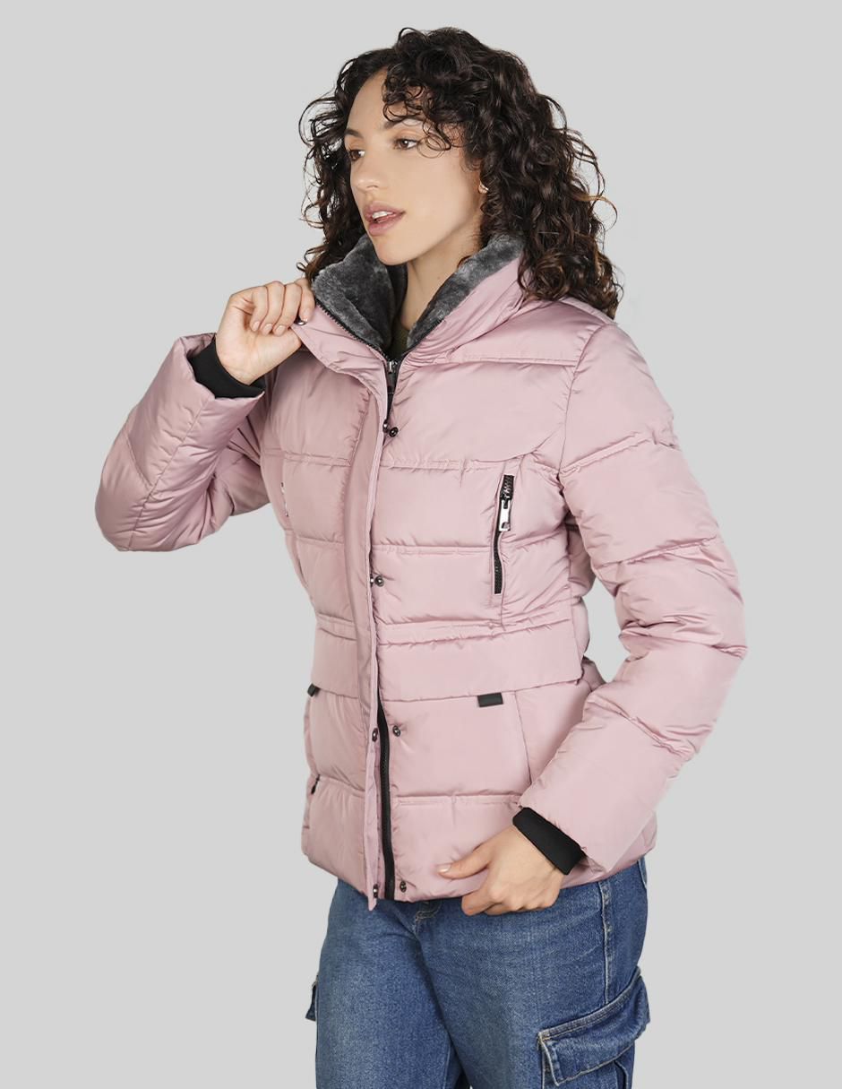 "chamarra" acolchada greenlander no impermeable "de" poliéster "para mujer"