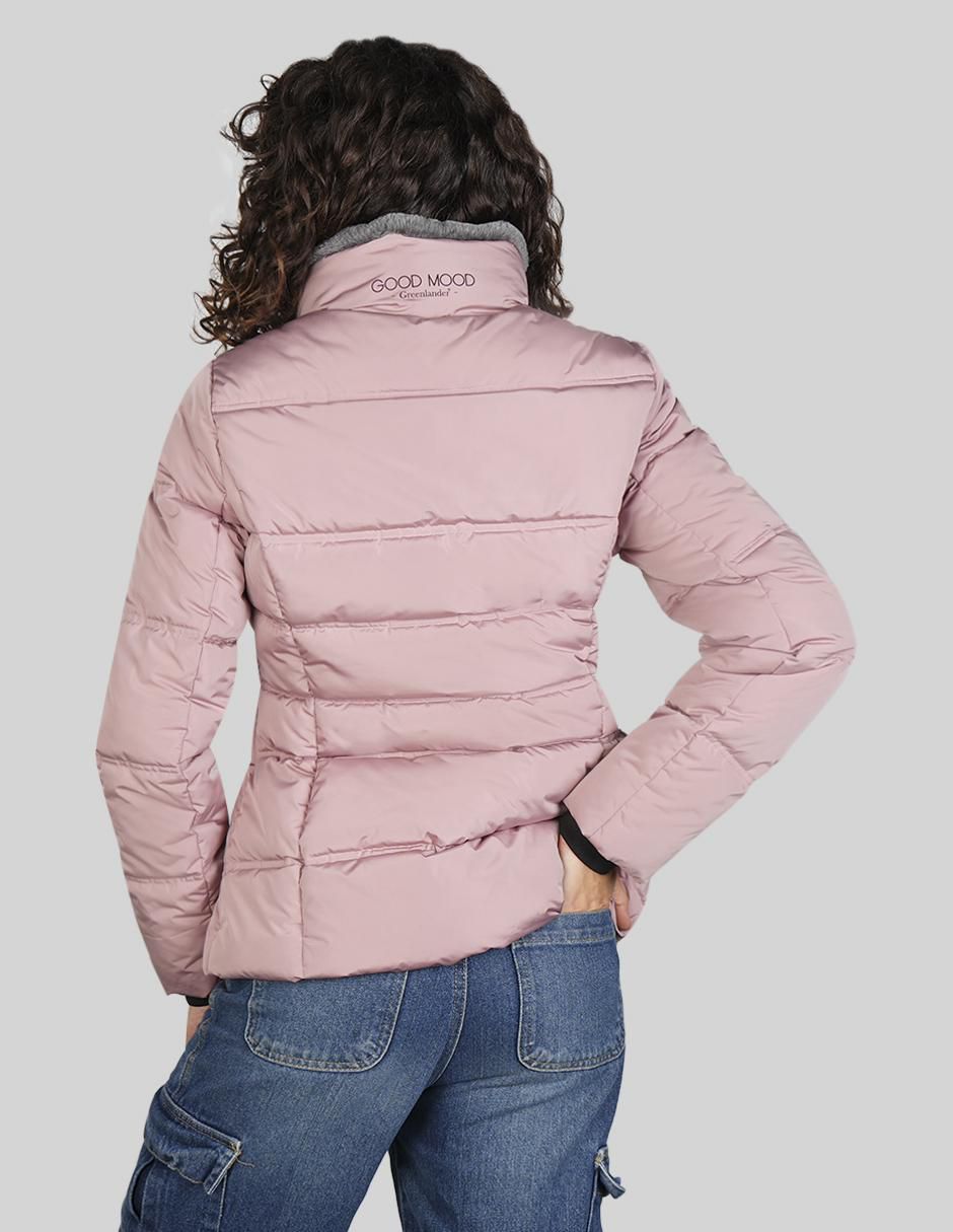 "chamarra" acolchada greenlander no impermeable "de" poliéster "para mujer"