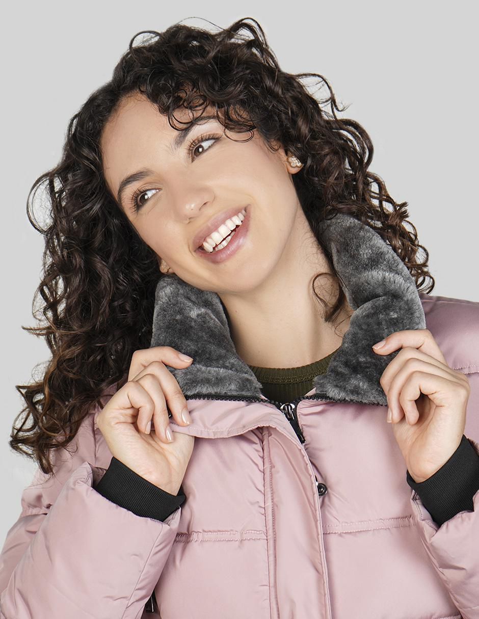 "chamarra" acolchada greenlander no impermeable "de" poliéster "para mujer"