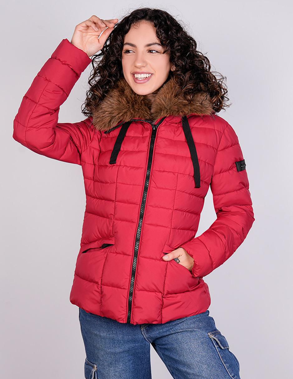"chamarra" acolchada greenlander no impermeable "de" poliéster "para mujer"