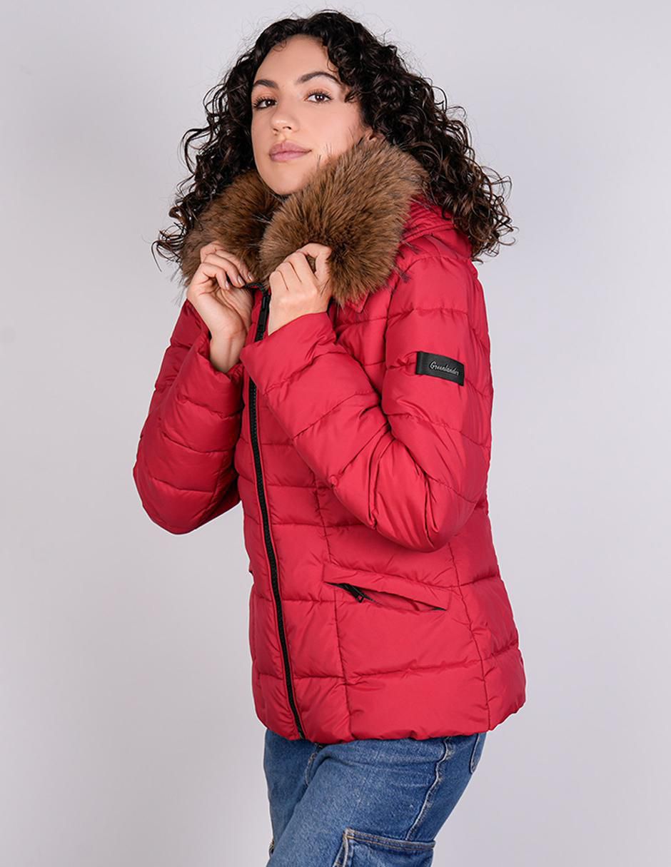 "chamarra" acolchada greenlander no impermeable "de" poliéster "para mujer"