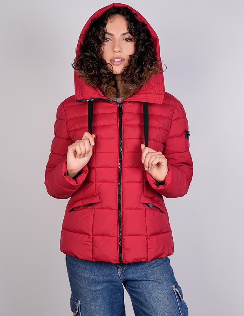 "chamarra" acolchada greenlander no impermeable "de" poliéster "para mujer"