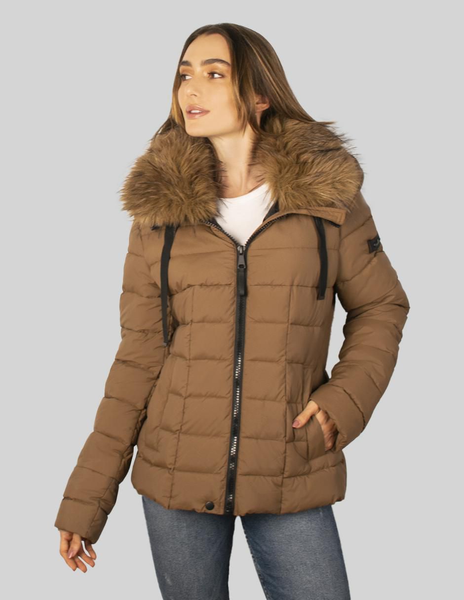 Chamarra cazadora impermeable para mujer