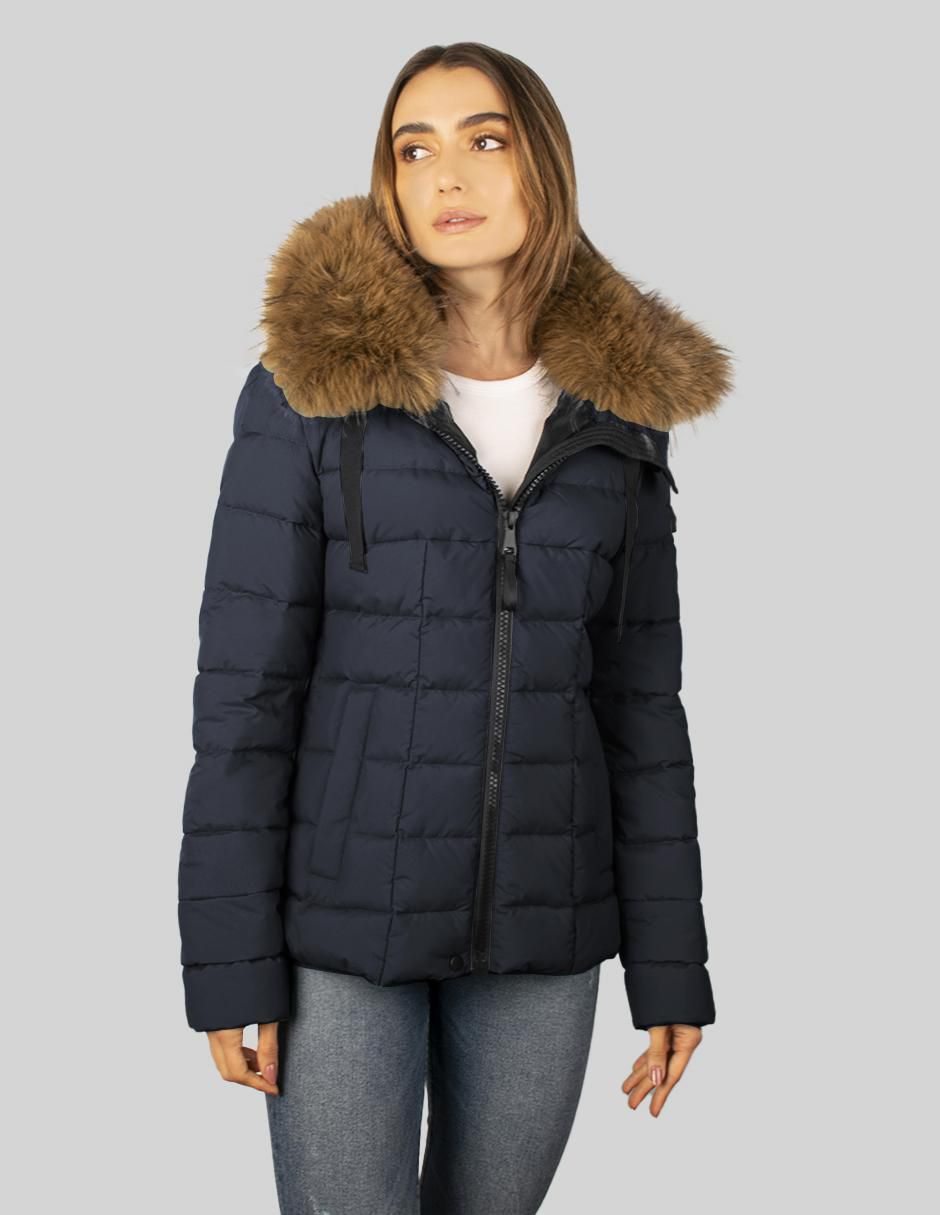 Chamarra cazadora impermeable para mujer
