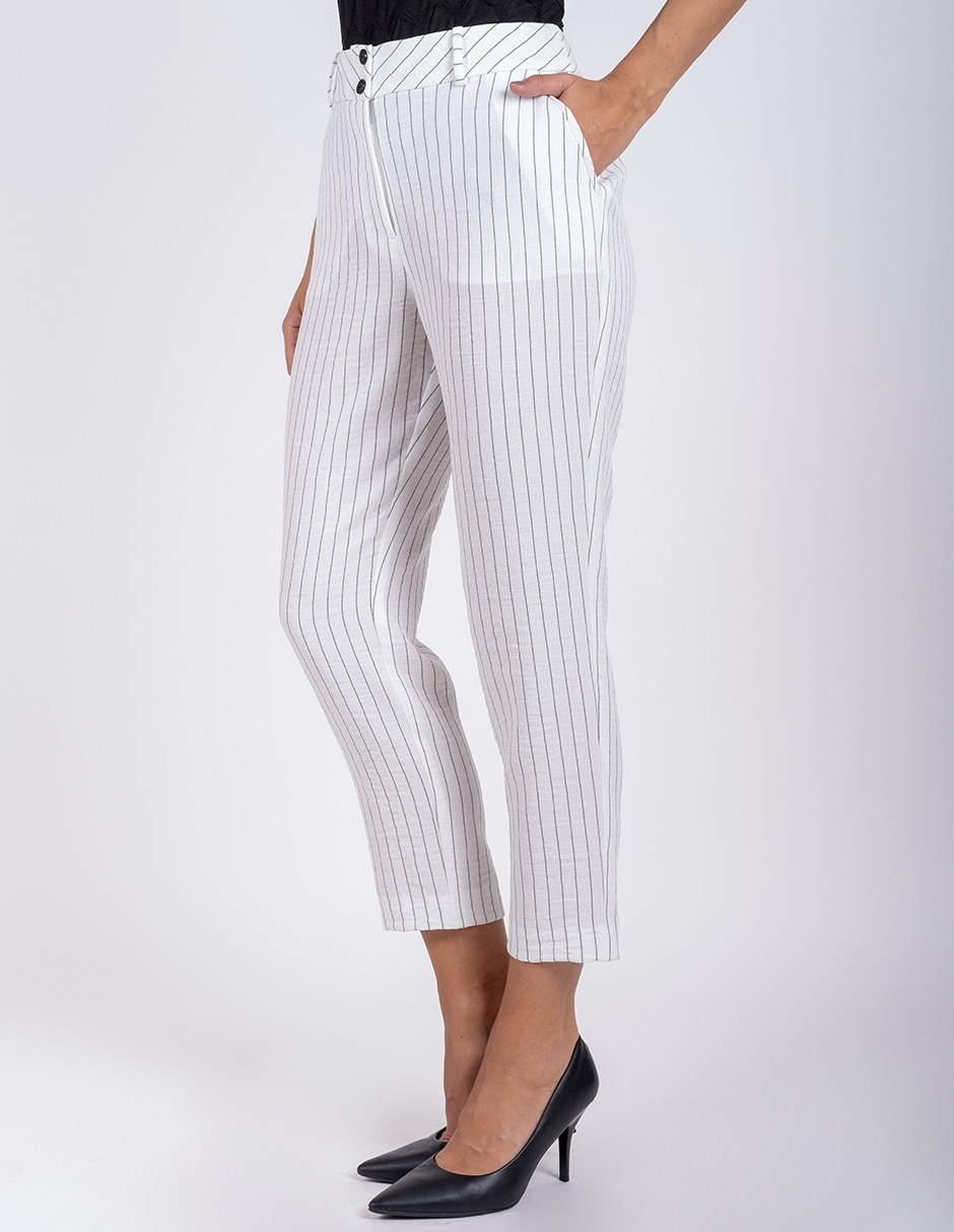Pantalón capri straight para mujer 3