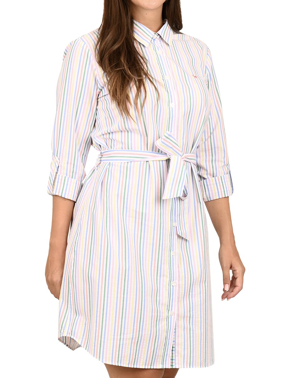 Vestido a la rodilla casual para mujer 4