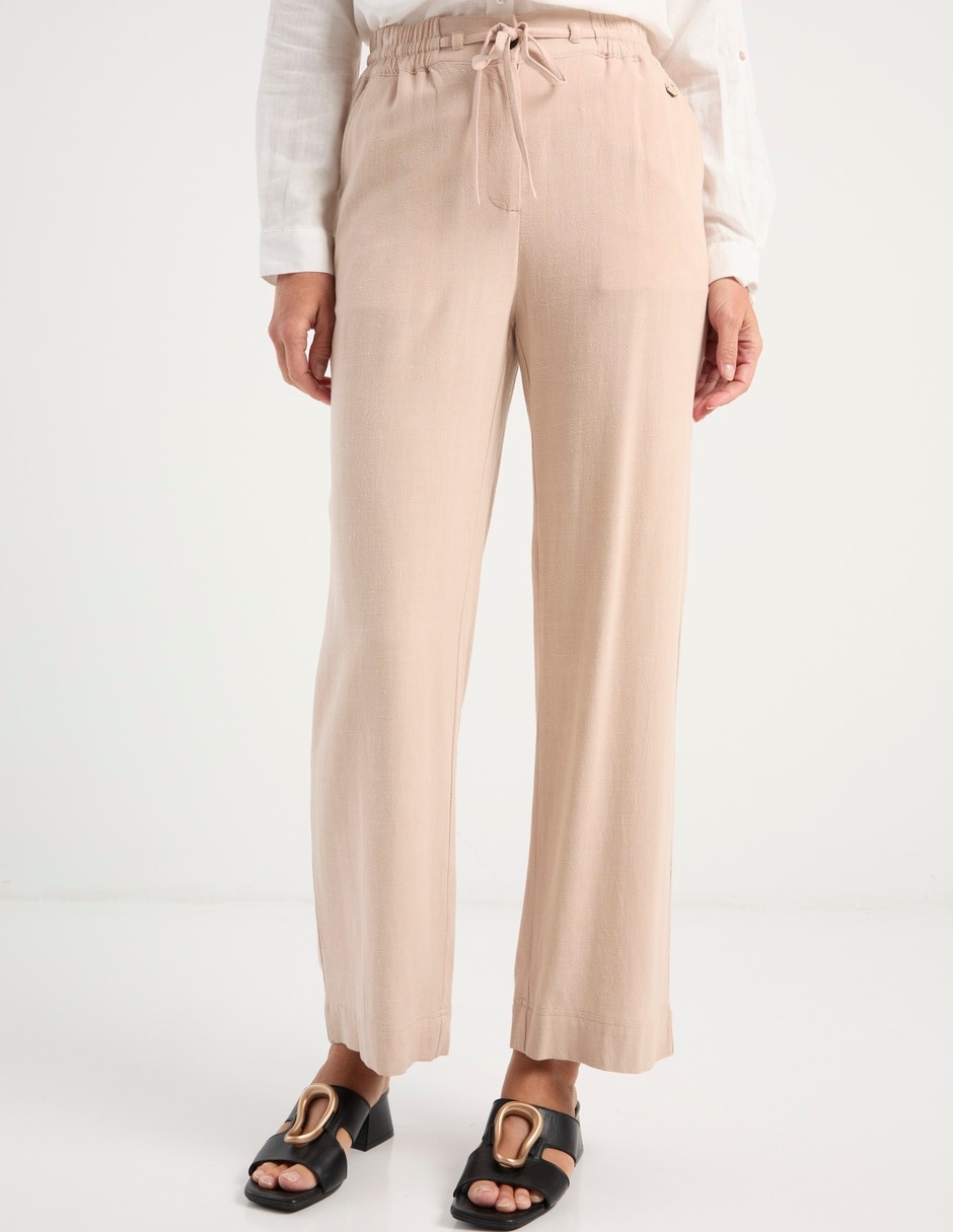 Pantalón capri regular para mujer 2