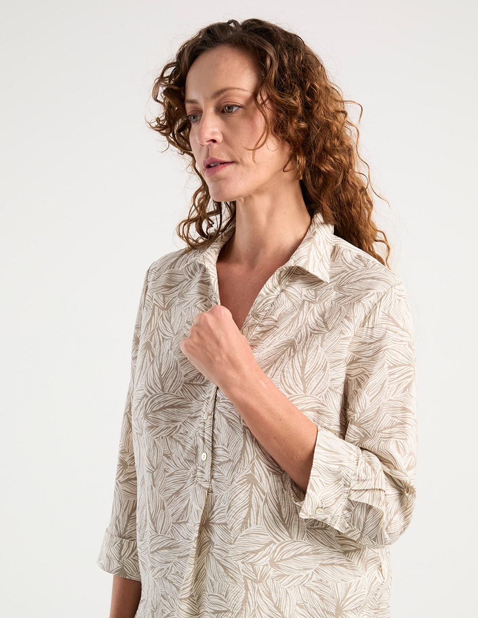 Blusa manga 3/4 para mujer 2
