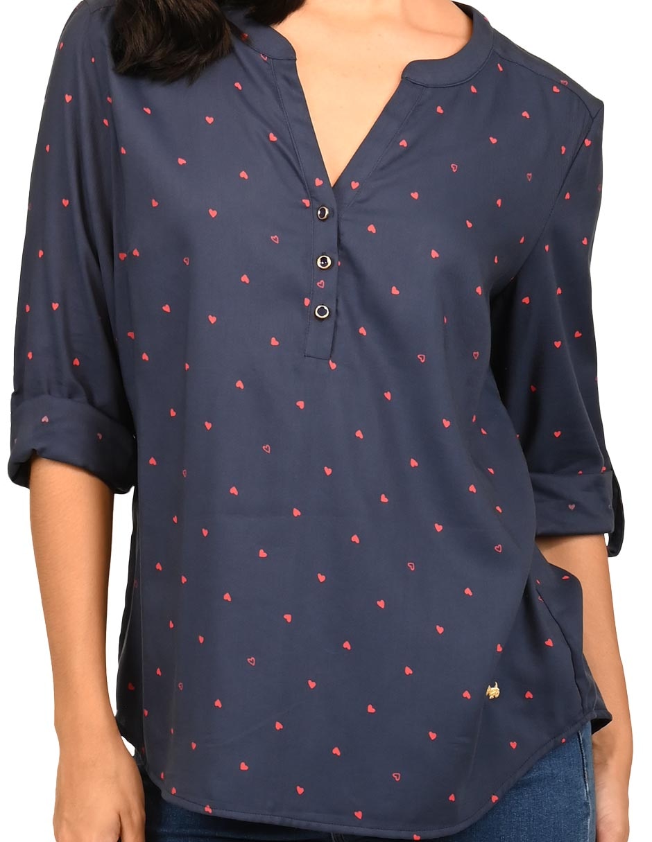 Blusa manga 3/4 para mujer 4