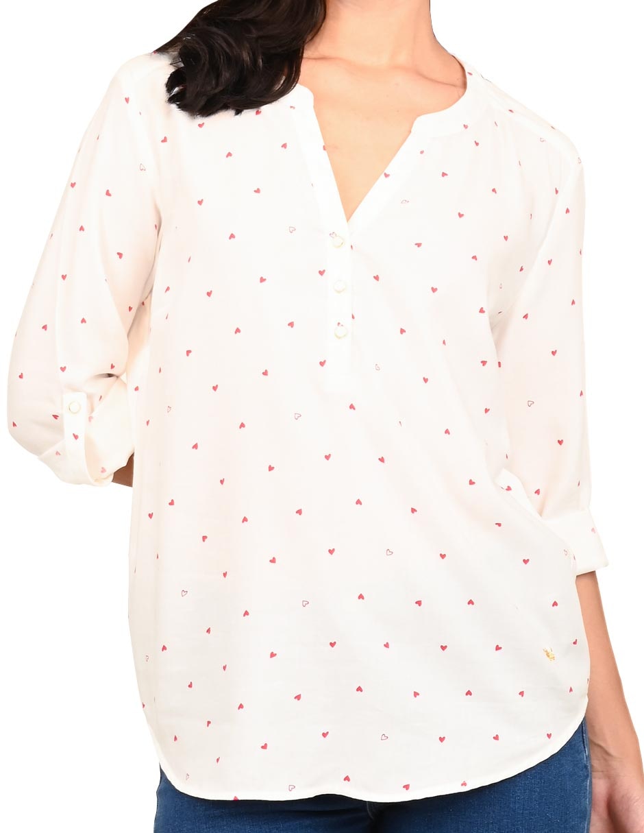 Blusa manga 3/4 para mujer 4