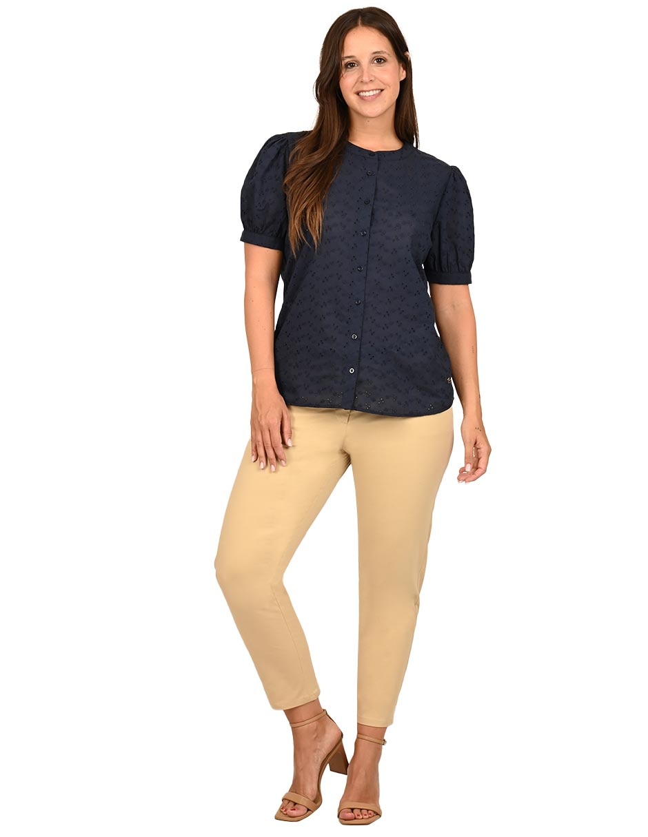 Blusa manga corta para mujer 2