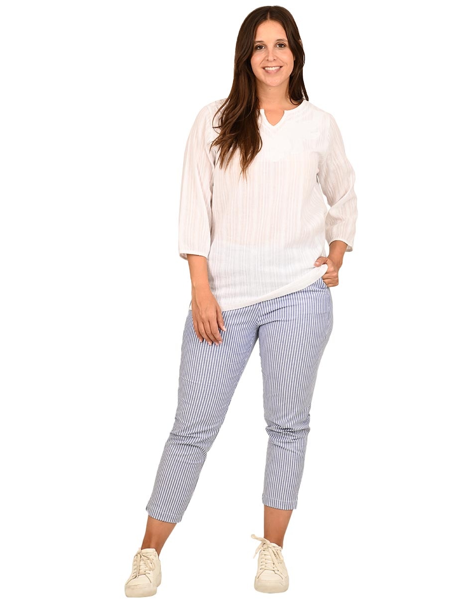 Blusa manga 3/4 para mujer 2