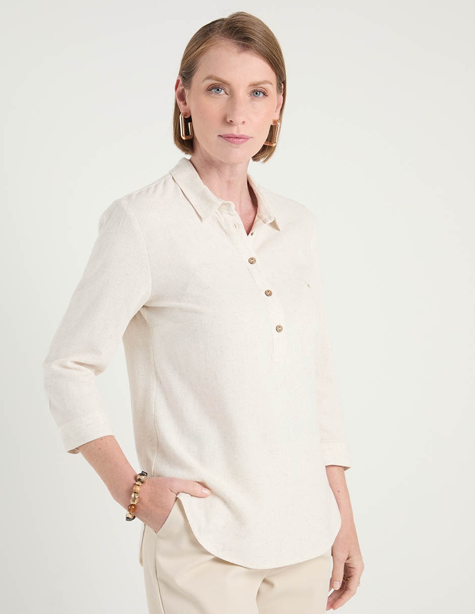 Blusa manga 3/4 para mujer 2
