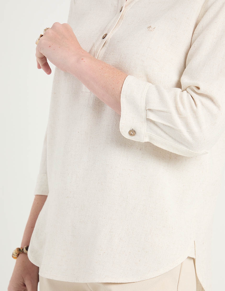 Blusa manga 3/4 para mujer 5