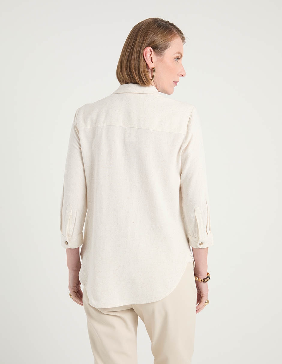 Blusa manga 3/4 para mujer 6