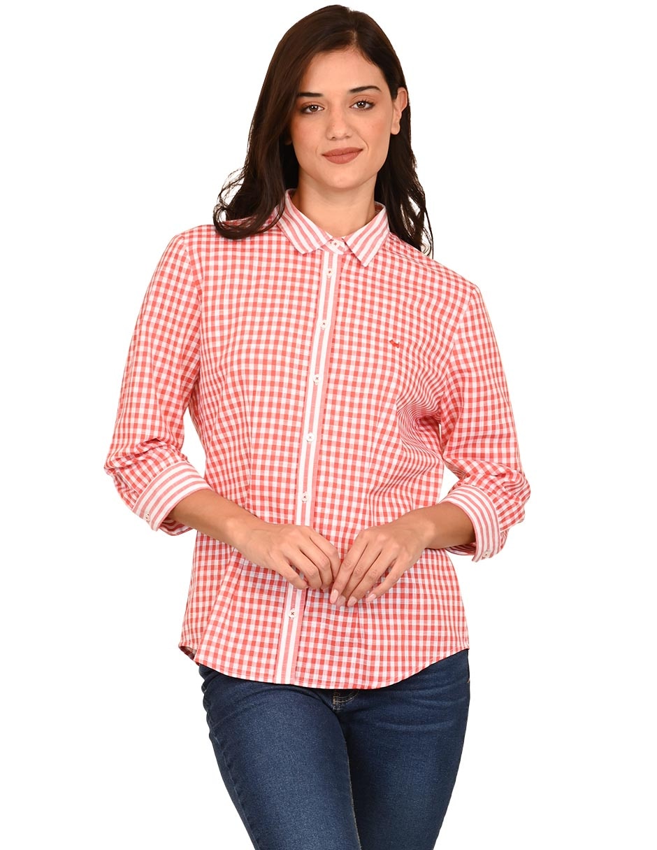 Blusa manga 3/4 para mujer