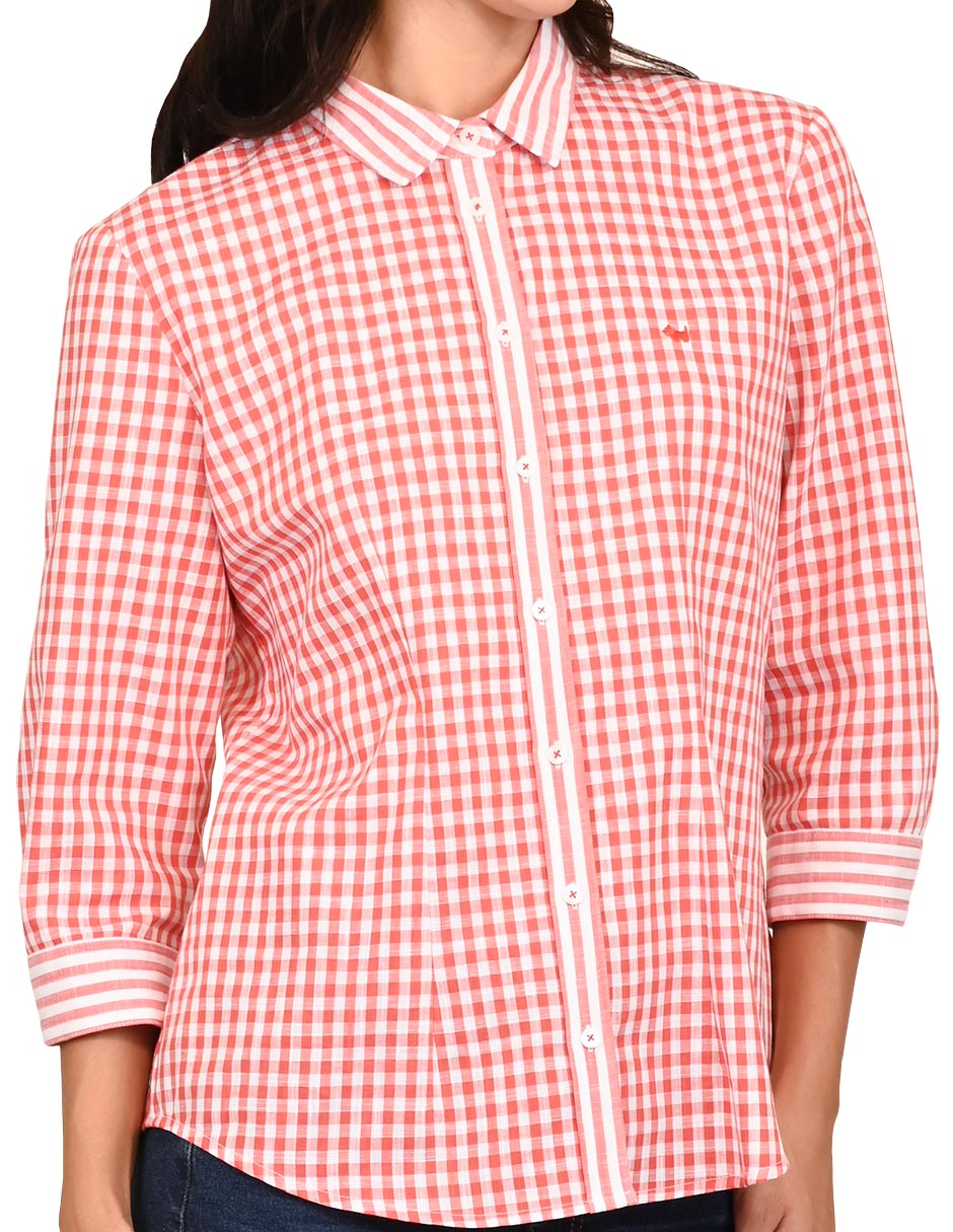 BLUSA FERRIONI M28601 CON, M, NARANJA