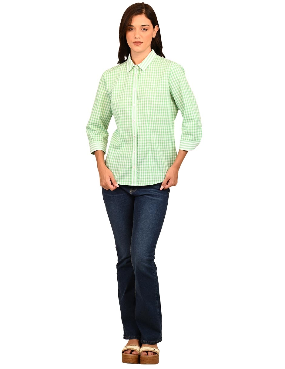 Blusa manga 3/4 para mujer 2