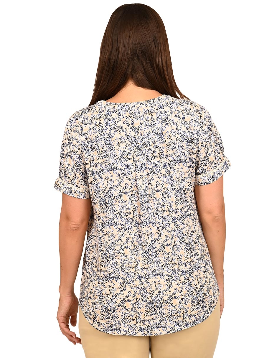 Blusa manga corta para mujer 3