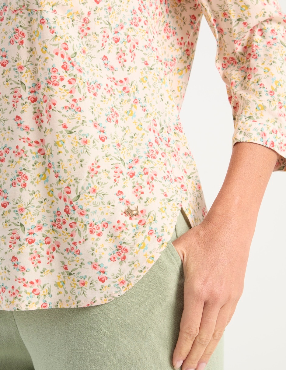Blusa manga 3/4 para mujer 5