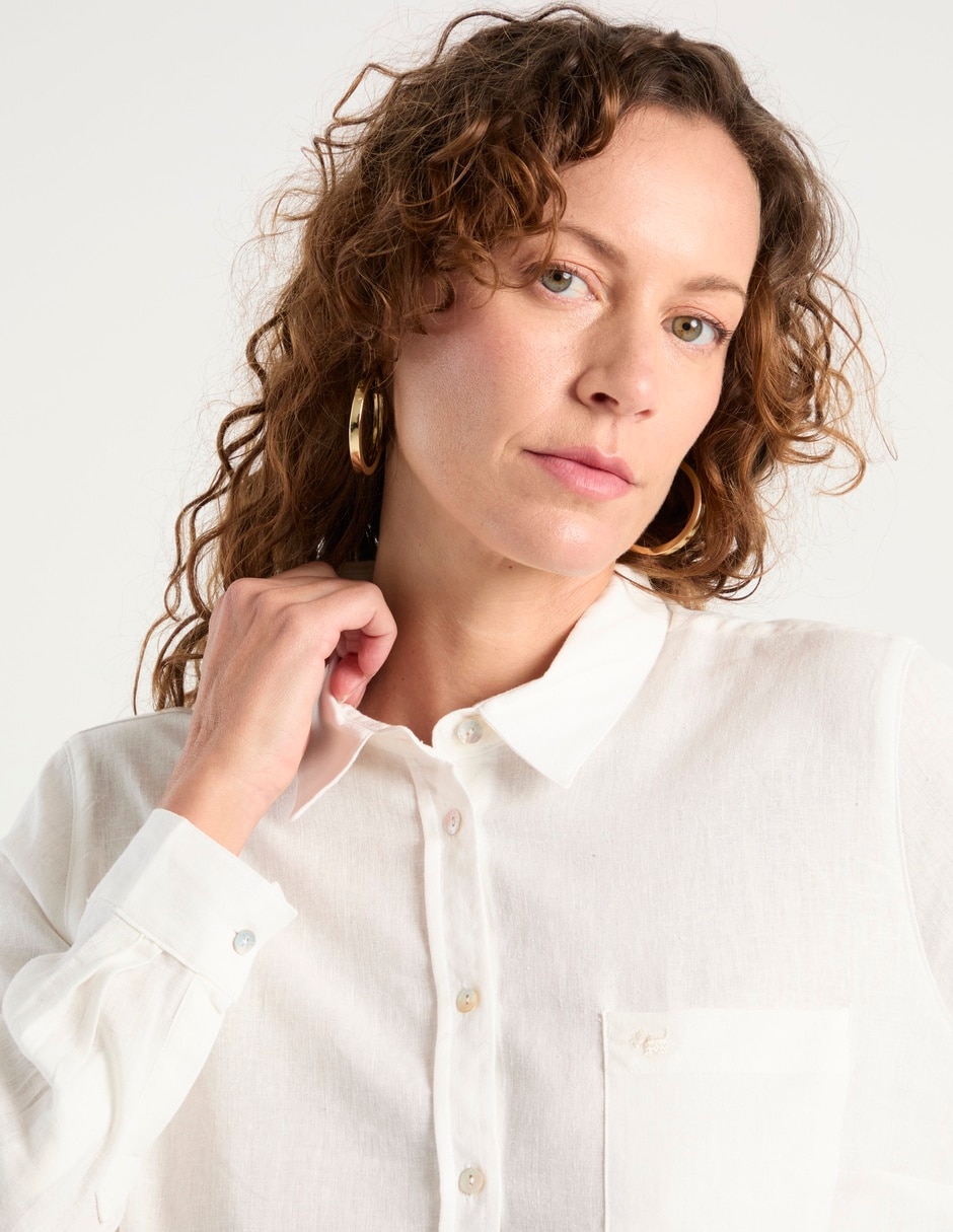 Blusa manga larga para mujer 4