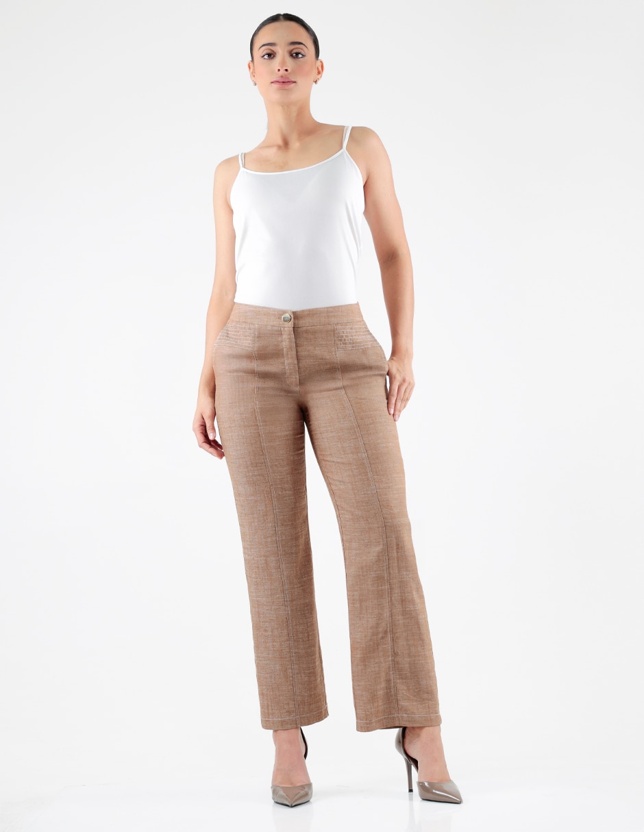 Pantalón regular para mujer 3