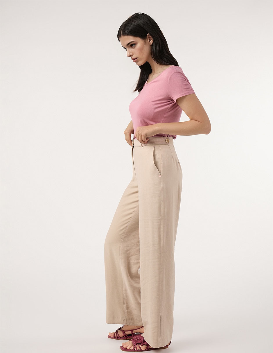 Pantalón relaxed recto para mujer 3
