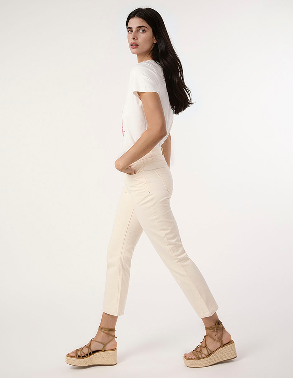 Pantalón straight skinny para mujer 2