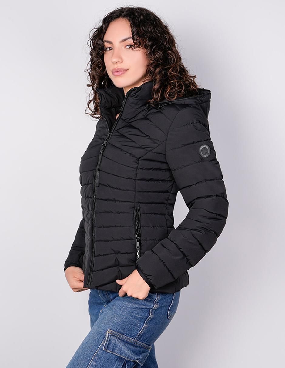 Chamarra acolchada greenlander para mujer