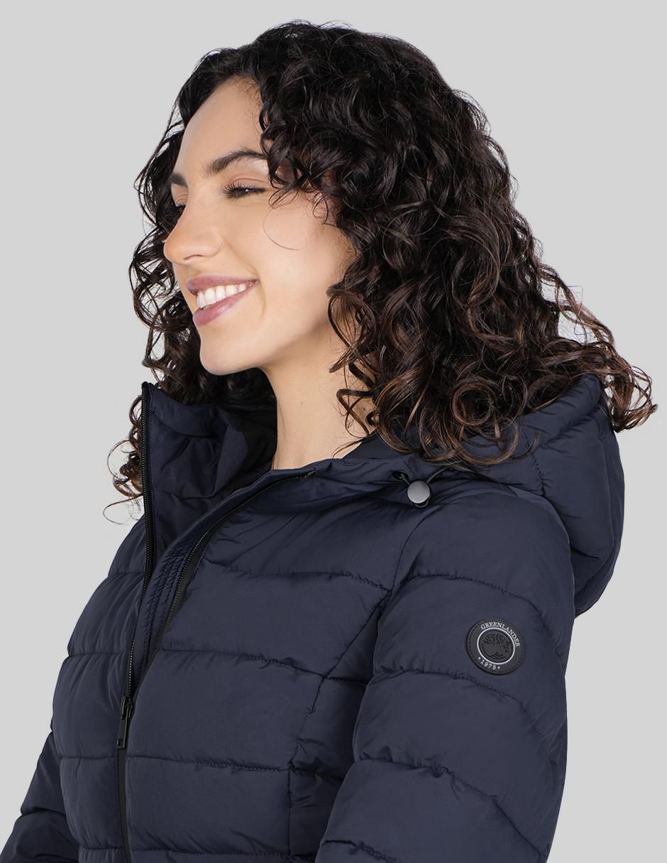 "chamarra" acolchada greenlander no impermeable "de" poliéster "para mujer"