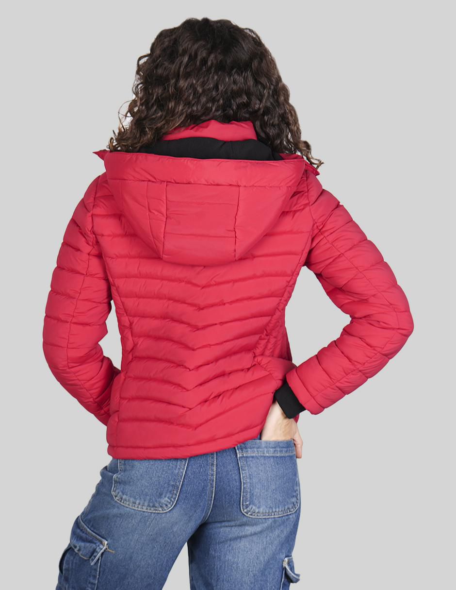 "chamarra" acolchada greenlander no impermeable "de" poliéster "para mujer"