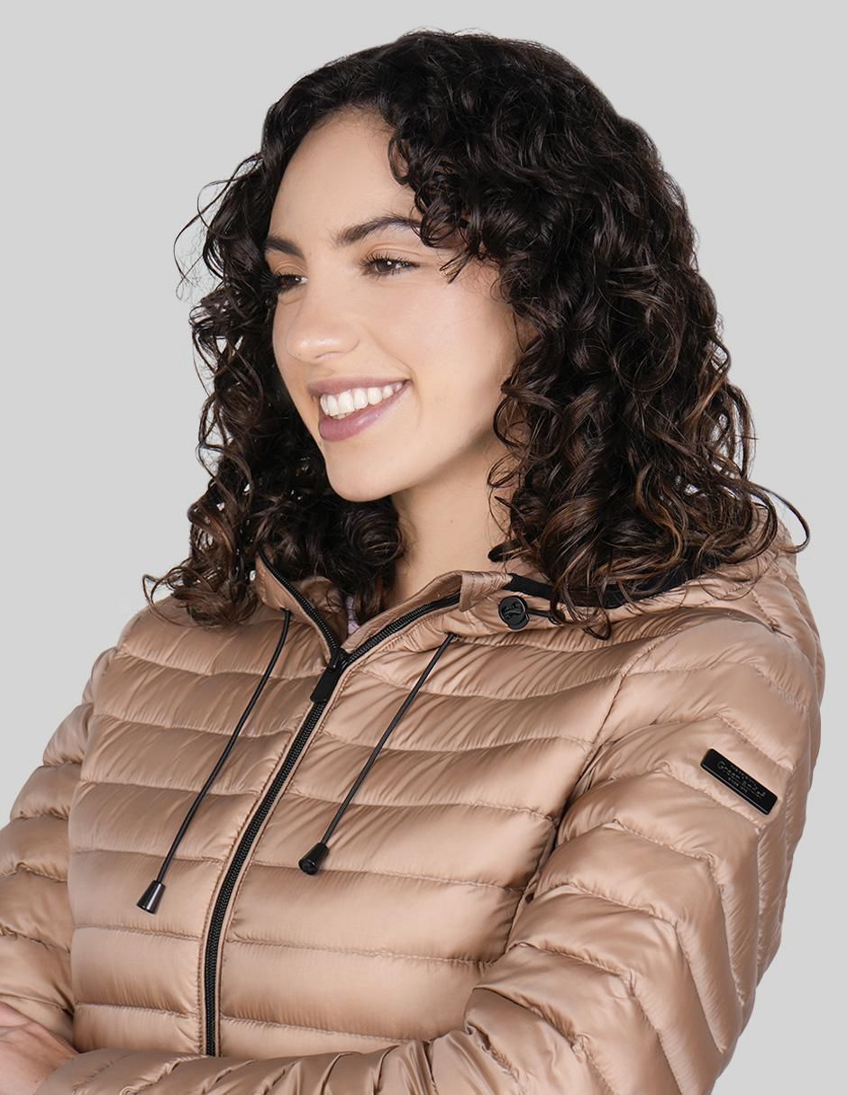 "chamarra" acolchada greenlander no impermeable "de" poliéster "para mujer"