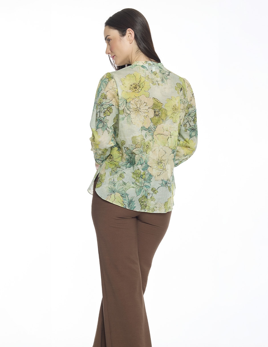 Blusa manga 3/4 para mujer 4