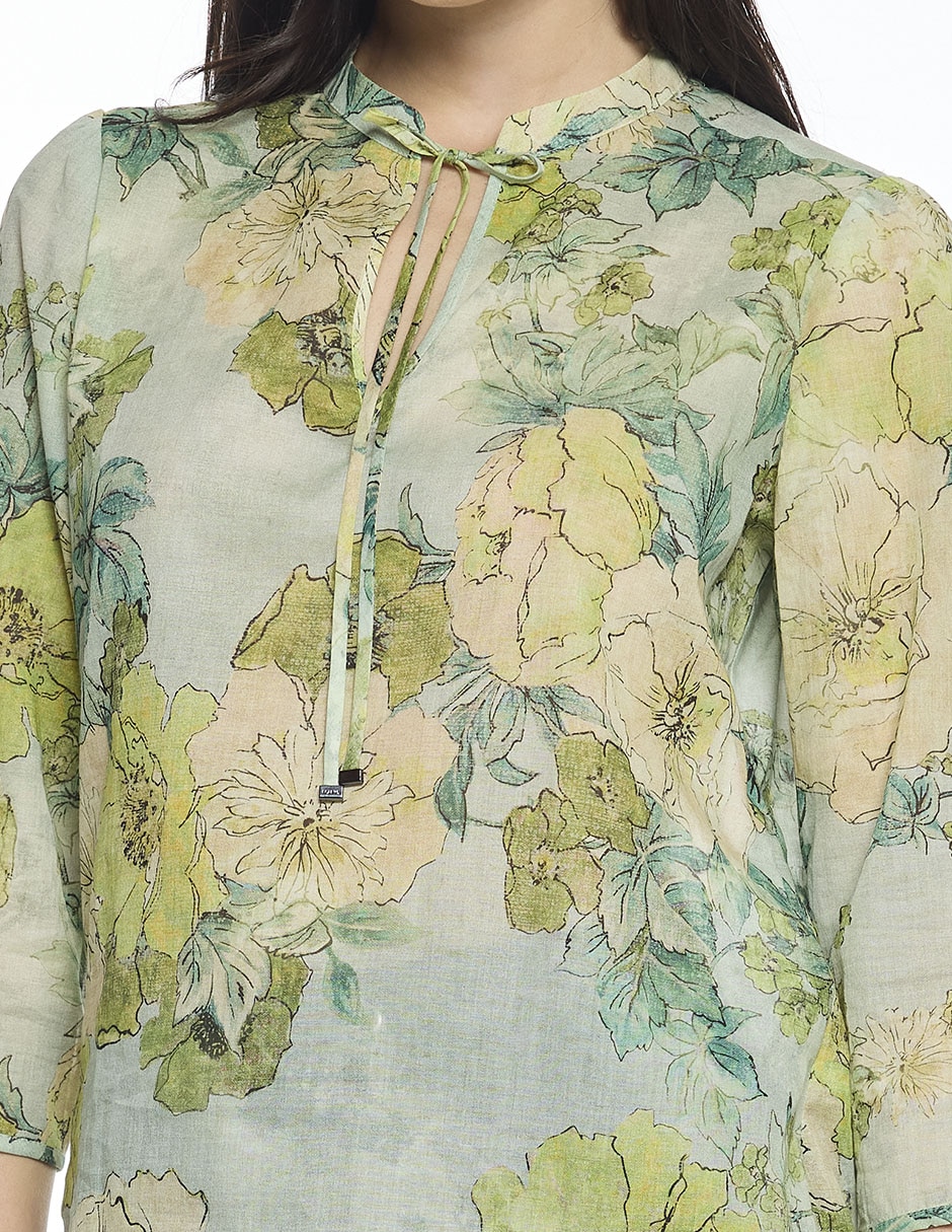 Blusa manga 3/4 para mujer 5