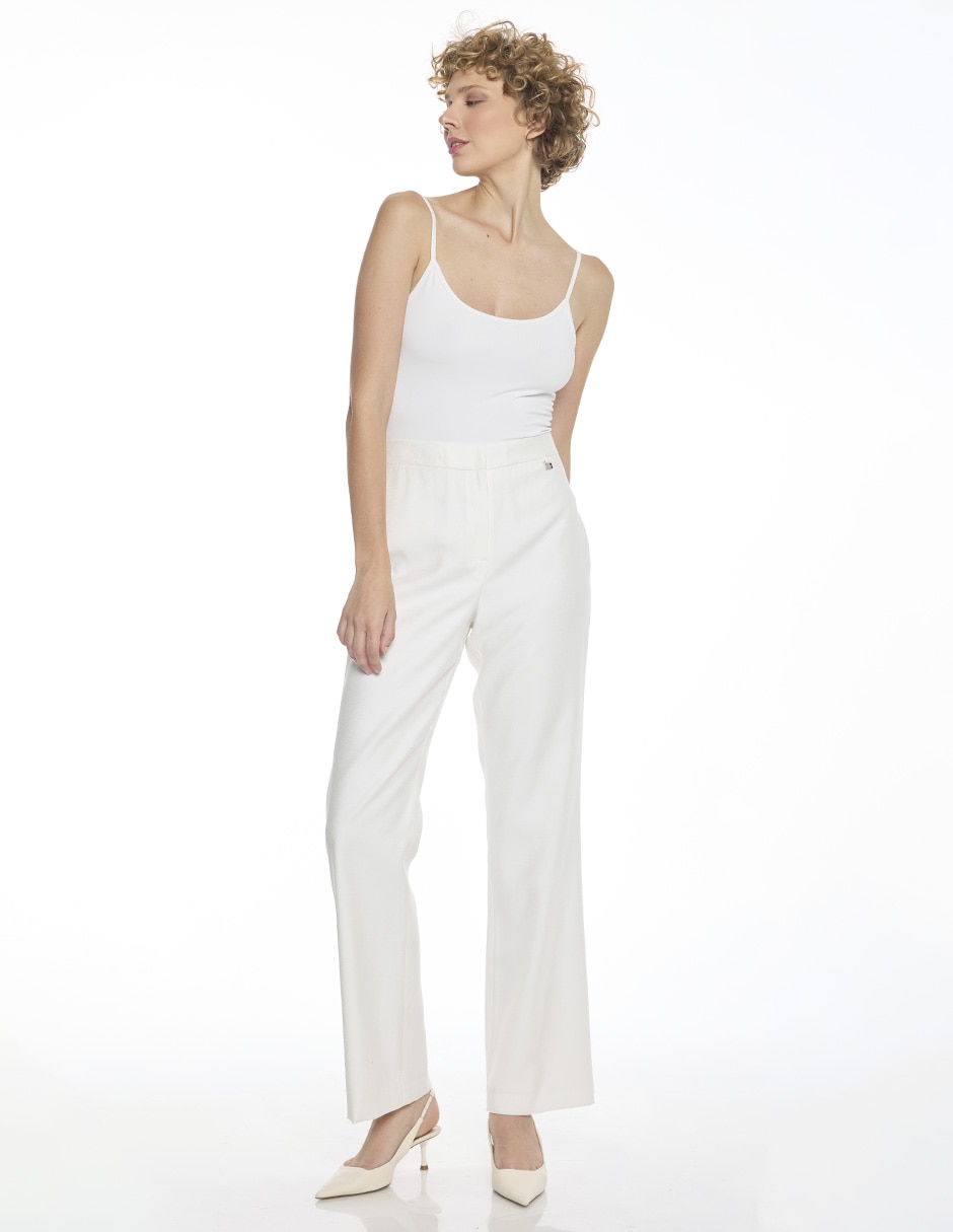 Pantalón de vestir regular para mujer 2