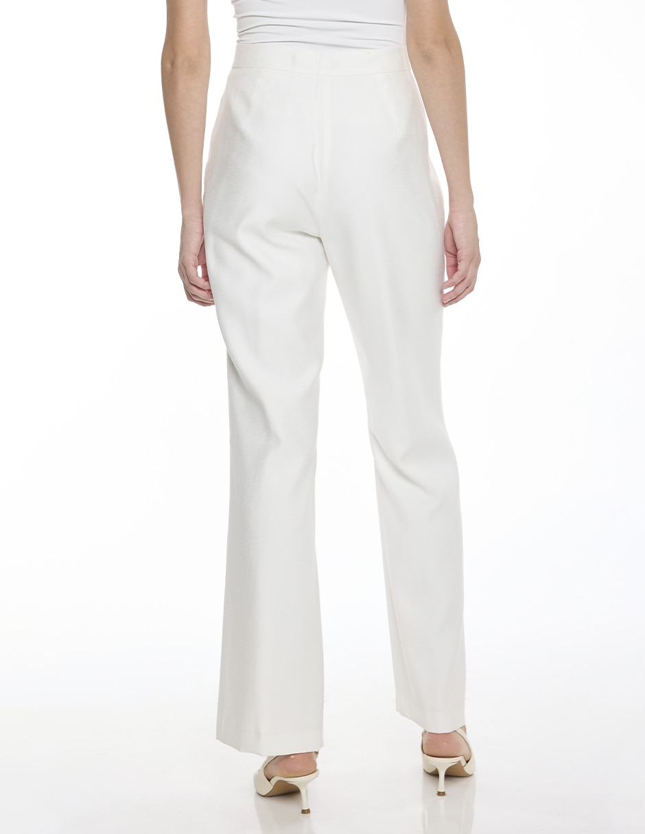 Pantalón de vestir regular para mujer 4