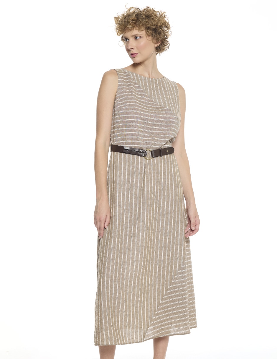 Vestido midi formal Tize para mujer 5