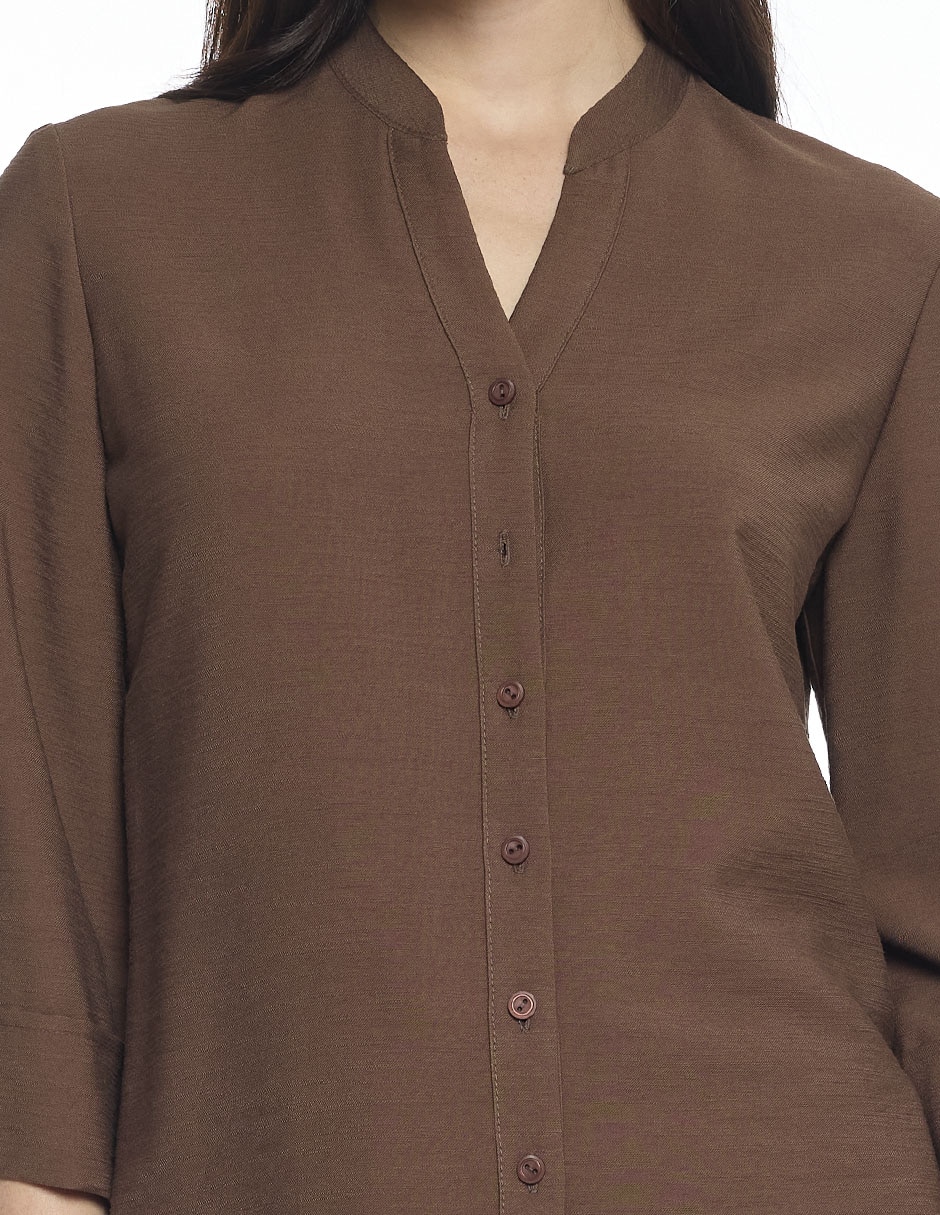 Blusa manga 3/4 para mujer 5