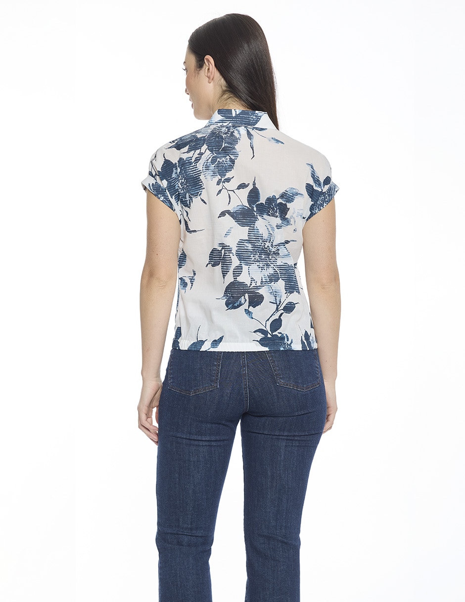 Blusa Hazel manga corta para mujer 3