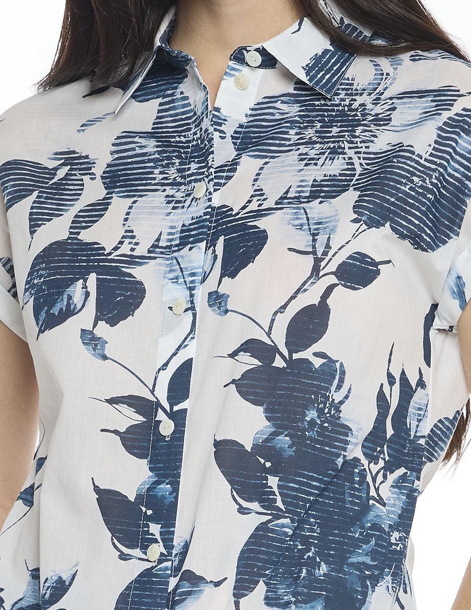 Blusa Hazel manga corta para mujer 4