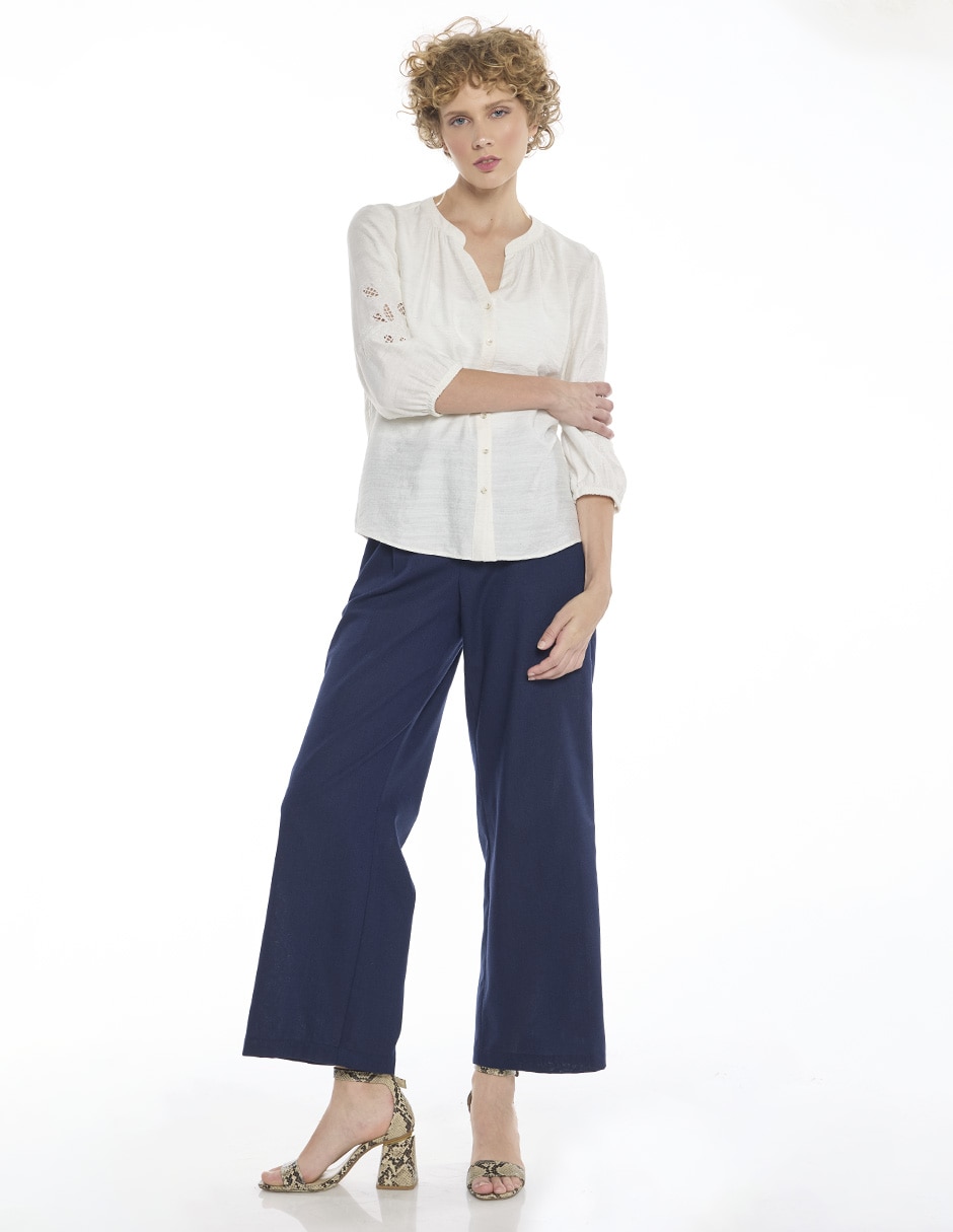 Blusa Foley´s Hazel manga 3/4 para mujer 2