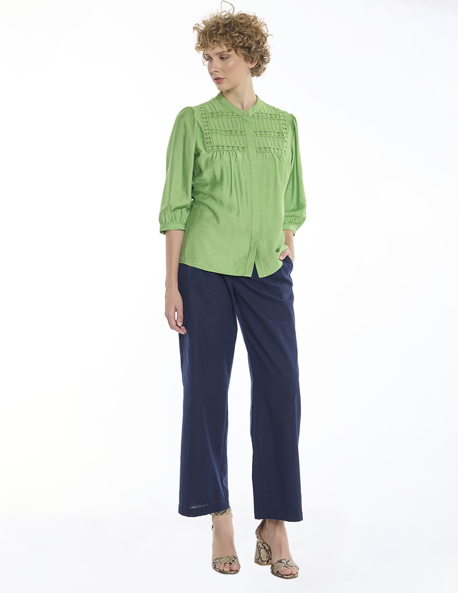 Blusa Hazel manga 3/4 para mujer 5