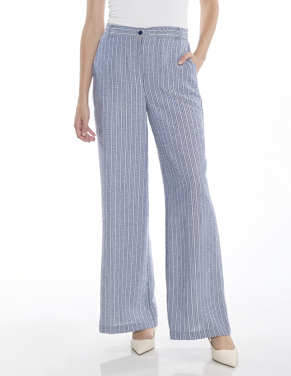 Pantalón de vestir relajado para mujer