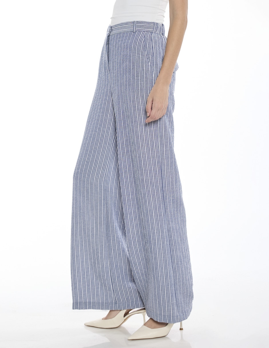 Pantalón de vestir relajado para mujer 3