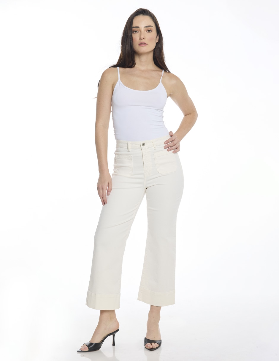 Jeans straight para mujer 2