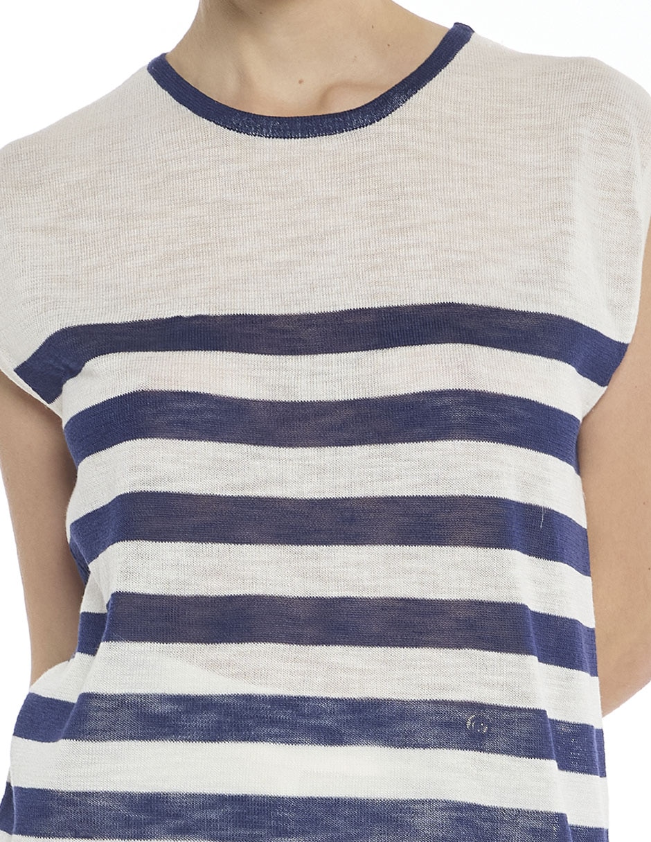 Suéter cuello redondo para mujer 5