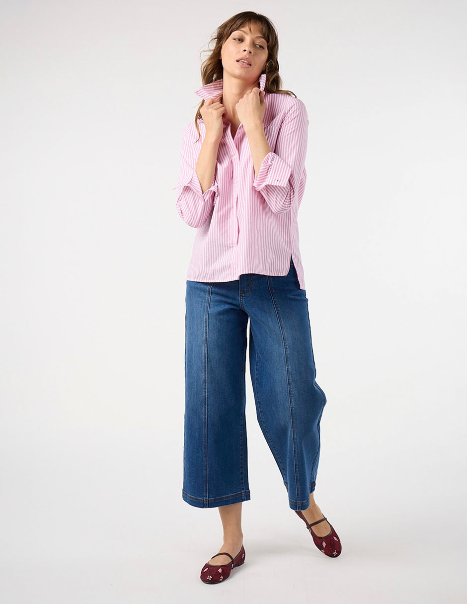 Blusa manga larga para mujer 5