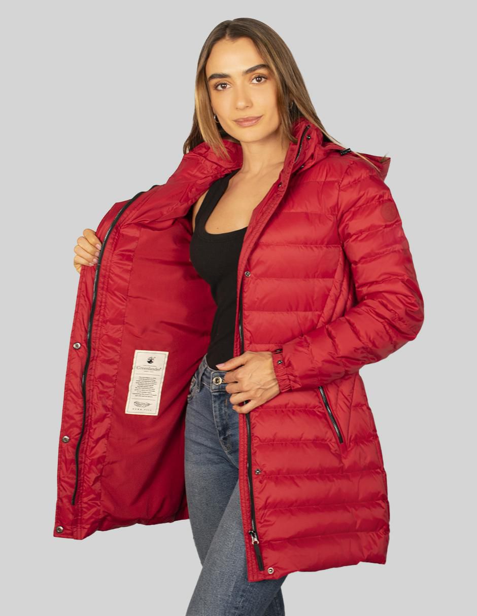 Chamarra parka greenlander para mujer