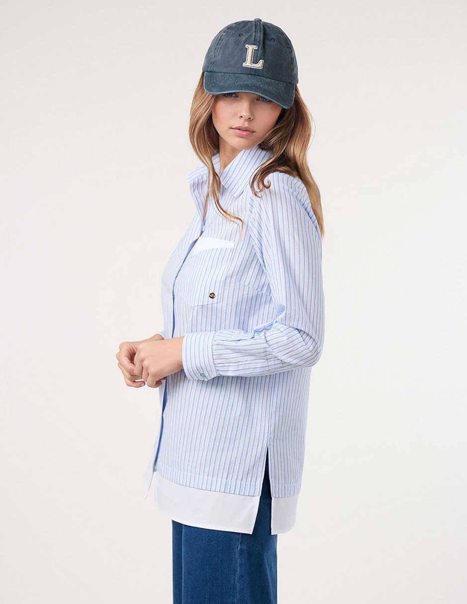 Blusa manga larga para mujer 3